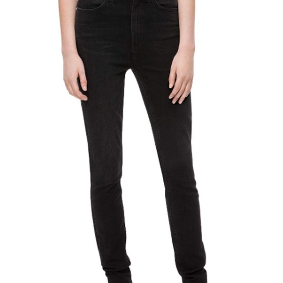 Women's high waisted skinny jeans